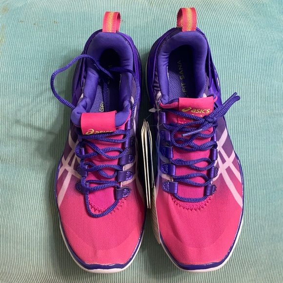 ASICS. Pink + Purple Women’s training shoes. NWT - Picture 1 of 6